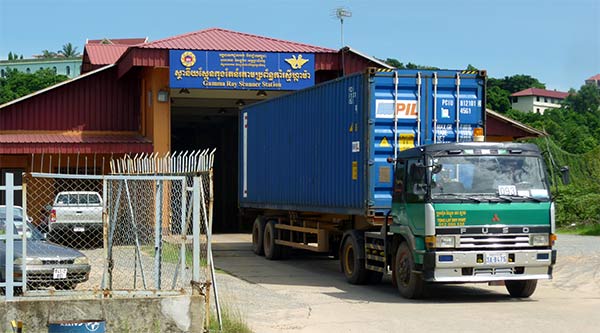 Gamma Ray Scanner at the SihanoukVille Port